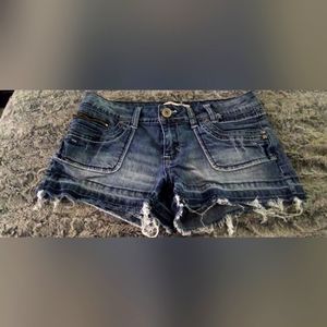 Denim jean short